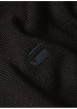 Thumbnail Pull en laine noir uni avec une coupe droite et logo iconique - Image 5
