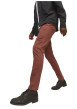 Thumbnail Pantalon Chino Marco Bowie en coton brique uni avec une coupe slim - Image 7