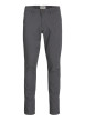 Thumbnail Pantalon Chino Marco Bowie en coton anthracite uni avec une coupe slim