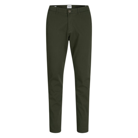 Pantalon Chino Marco Bowie en coton kaki uni...