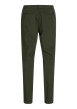 Thumbnail Pantalon Chino Marco Bowie en coton kaki uni avec une coupe slim - Image 2