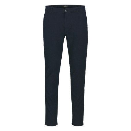 Pantalon marine Chino Marco Bowie en coton à...