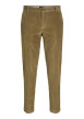 Thumbnail Pantalon camel en coton Chino Ace Corduroy en velours avec une coupe slim