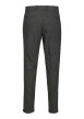 Thumbnail Pantalon anthracite Chino Ace Henry en coton mélangé à coupe slim - Image 2