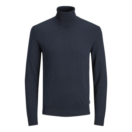 Pull marine en maille fine à coupe ajustée avec...