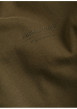 Thumbnail T-shirt manches courtes en coton kaki uni avec une coupe droite - Image 4