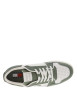 Thumbnail Baskets en cuir sauge avec une fermeture à lacets et logos de la marque - Image 4