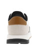 Thumbnail Baskets running en cuir blanches et crème avec des empiècements en cuir nubuck - Image 6