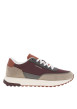 Thumbnail Baskets running en cuir multicolores avec des empiècements en cuir nubuck