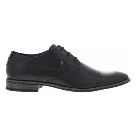 Derbies en cuir noires avec semelle à talon...