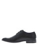 Thumbnail Derbies en cuir noires avec semelle à talon plat et fermeture à lacets - Image 2