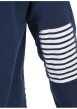 Thumbnail Polo en coton biologique marine rayé avec un col à revers et une coupe droite - Image 5