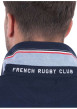 Thumbnail Polo en coton biologique marine rayé avec un col à revers et une coupe droite - Image 6