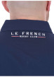 Thumbnail Chemise en coton biologique marine unie à coupe ajustée avec un col boutonné - Image 6