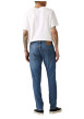Thumbnail Jean 512® Taper bleu en coton à coupe slim avec un patch de la marque - Image 5