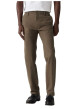 Thumbnail Pantalon taupe uni Xx Chino Std en coton coupe slim et multiples poches - Image 2