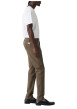 Thumbnail Pantalon taupe uni Xx Chino Std en coton coupe slim et multiples poches - Image 5