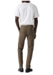 Thumbnail Pantalon taupe uni Xx Chino Std en coton coupe slim et multiples poches - Image 6