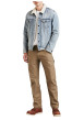 Thumbnail Pantalon en coton camel uni Cargo Workwear 505 ® Utility avec une coupe droite - Image 2