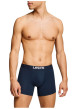 Thumbnail Lot de 2 boxers courts bleus en coton avec ceinture élastiquée - Image 4