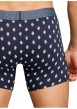 Thumbnail Lot de 2 boxers courts bleus en coton avec ceinture élastiquée - Image 9