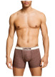 Thumbnail Lot de 2 boxers courts multicolores en coton avec ceinture élastiquée - Image 3