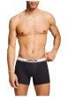 Thumbnail Lot de 2 boxers courts multicolores en coton avec ceinture élastiquée - Image 4