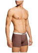 Thumbnail Lot de 2 boxers courts multicolores en coton avec ceinture élastiquée - Image 5