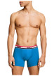 Thumbnail Lot de 3 boxers courts multicolores en coton avec ceinture élastiquée - Image 3