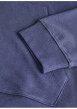 Thumbnail Sweat en coton mélangé marine avec logo rouge imprimé et un col à capuche - Image 4