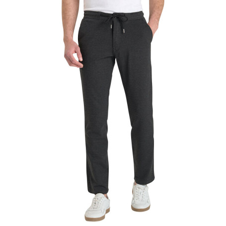 Pantalon Jogging en coton mélangé anthracite...
