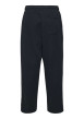 Thumbnail Pantalon de jogging noir uni à coupe loose et à taille élastiquée - Image 2