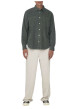 Thumbnail Chemise en coton mélangé verte sapin en velours côtelé à coupe regular fit - Image 5