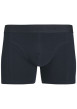 Thumbnail Lot de 3 boxers classiques en coton mélangé marine unis à coupe fermée - Image 4
