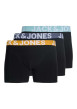Thumbnail Lot de 3 boxers classiques avec une coupe fermée en coton mélangé noir