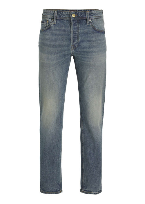 Jean Jjimike Jjoriginal Sbd 556 Noos en coton bleu uni avec une coupe droite