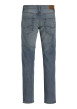 Thumbnail Jean Jjimike Jjoriginal Sbd 556 Noos en coton bleu uni avec une coupe droite - Image 2