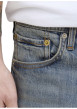 Thumbnail Jean Jjimike Jjoriginal Sbd 556 Noos en coton bleu uni avec une coupe droite - Image 7