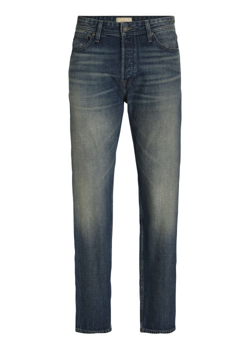Jean Jjichris Jjoriginal Cb 620 Noos en coton indigo délavé à coupe droite