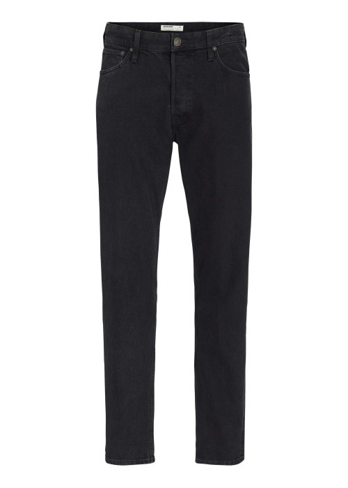 Jean Jjichris Jjoriginal Sbd 981 Noos en coton noir uni avec une coupe droite