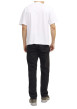 Thumbnail Jean Jjichris Jjoriginal Sbd 981 Noos en coton noir uni avec une coupe droite - Image 8