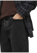 Thumbnail Jean Jjieddie Jjoriginal Sbd 275 Noos en coton noir uni avec une coupe large - Image 7