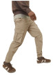 Thumbnail Pantalon Cargo Jpstkane Noah Cuffed Cargo en coton mélangé beige uni - Image 7