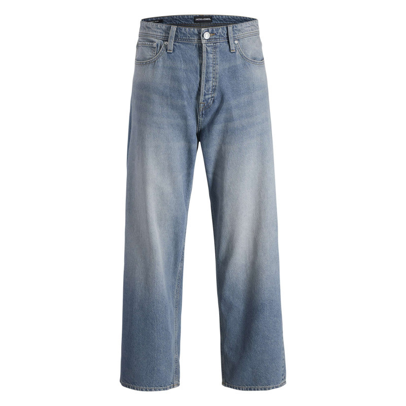 Jack & Jones - Jean Jjialex Jjoriginal Sq 071 Noos En Coton Bleu Délavé Avec Une Coupe Bootcut - Bleu Jack & Jones - Jean Jjialex Jjoriginal Sq 071 Noos En Coton Bleu Délavé Avec Une Coupe Bootcut - Bleu