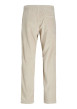 Thumbnail Pantalon Jogging Jpstkane Corduroy Jogger Sn en coton écru côtelé à coupe droite - Image 2