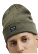 Thumbnail Bonnet kaki en maille piquée avec un patch iconique sur le revers - Image 4