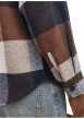 Thumbnail Chemise marine à carreaux avec une coupe droite et un col à revers - Image 6