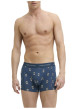 Thumbnail Lot de 3 boxers classiques en coton mélangé multicolore avec des motifs - Image 4