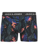 Thumbnail Lot de 2 boxers classiques en coton mélangé noir à coupe fermée avec des motifs - Image 3
