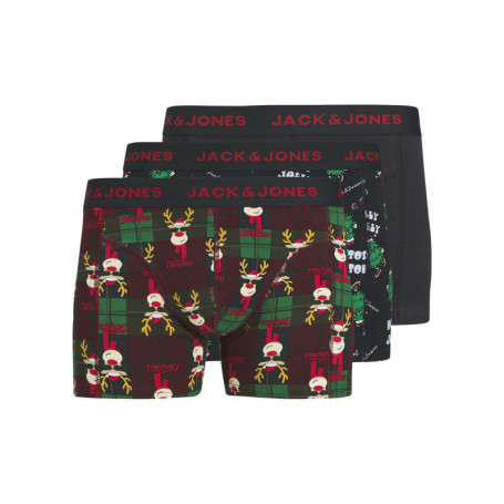 Lot de 3 boxers classiques en coton mélangé...